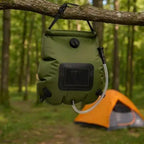 20L Solar Shower Bag – Portable Solar Heated Camping Shower with Hose & Head