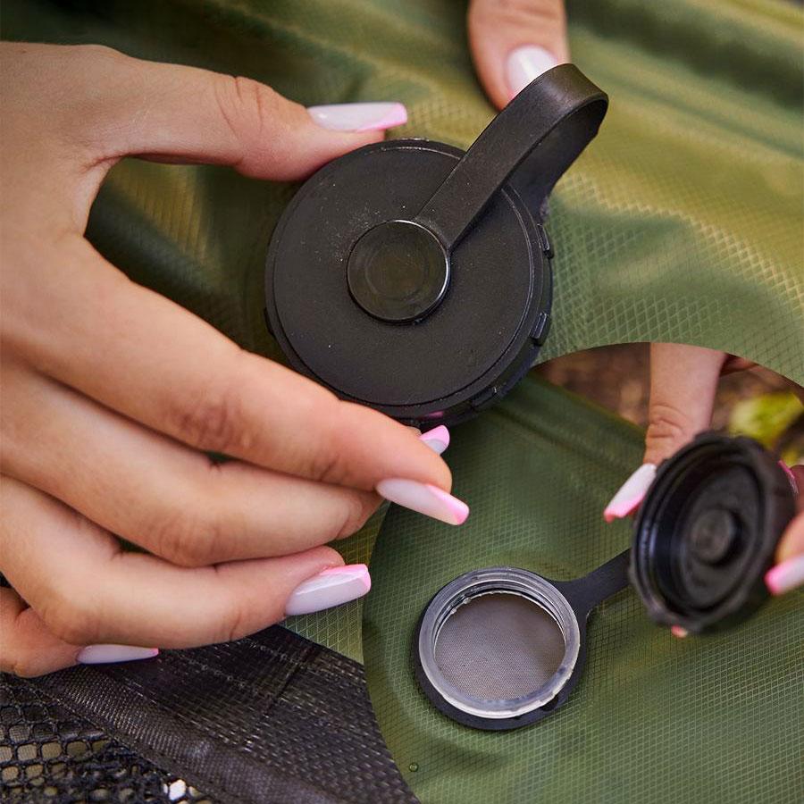 20L Solar Shower Bag – Portable Solar Heated Camping Shower with Hose & Head