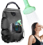 20L Solar Shower Bag – Portable Solar Heated Camping Shower with Hose & Head