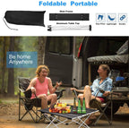 Grab-And-Go Aluminum Folding Table – Lightweight & Rugged Camp Station⁠
