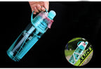 3 Colors Hot Sale Spray Sport Water Bottle Portable Plastic Bike Bicycle Shaker My Water Bottles 400ml/600ml