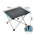 Grab-And-Go Aluminum Folding Table – Lightweight & Rugged Camp Station⁠