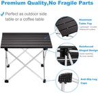 Grab-And-Go Aluminum Folding Table – Lightweight & Rugged Camp Station⁠