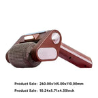 350RPM Electric Roller Grill Brush with Replaceable Brush Head Stainless Steel Grill Cleaner Rechargeable Barbecue Cleaner Tools