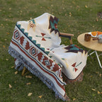 Boho Heritage Picnic Blanket – Waterproof & Sand-Proof Outdoor Mat⁠