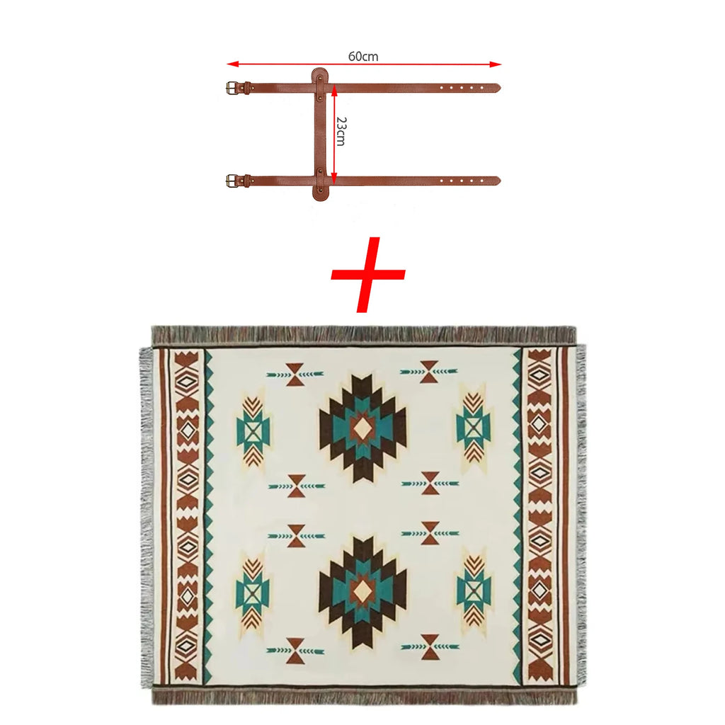 Boho Heritage Picnic Blanket – Waterproof & Sand-Proof Outdoor Mat⁠