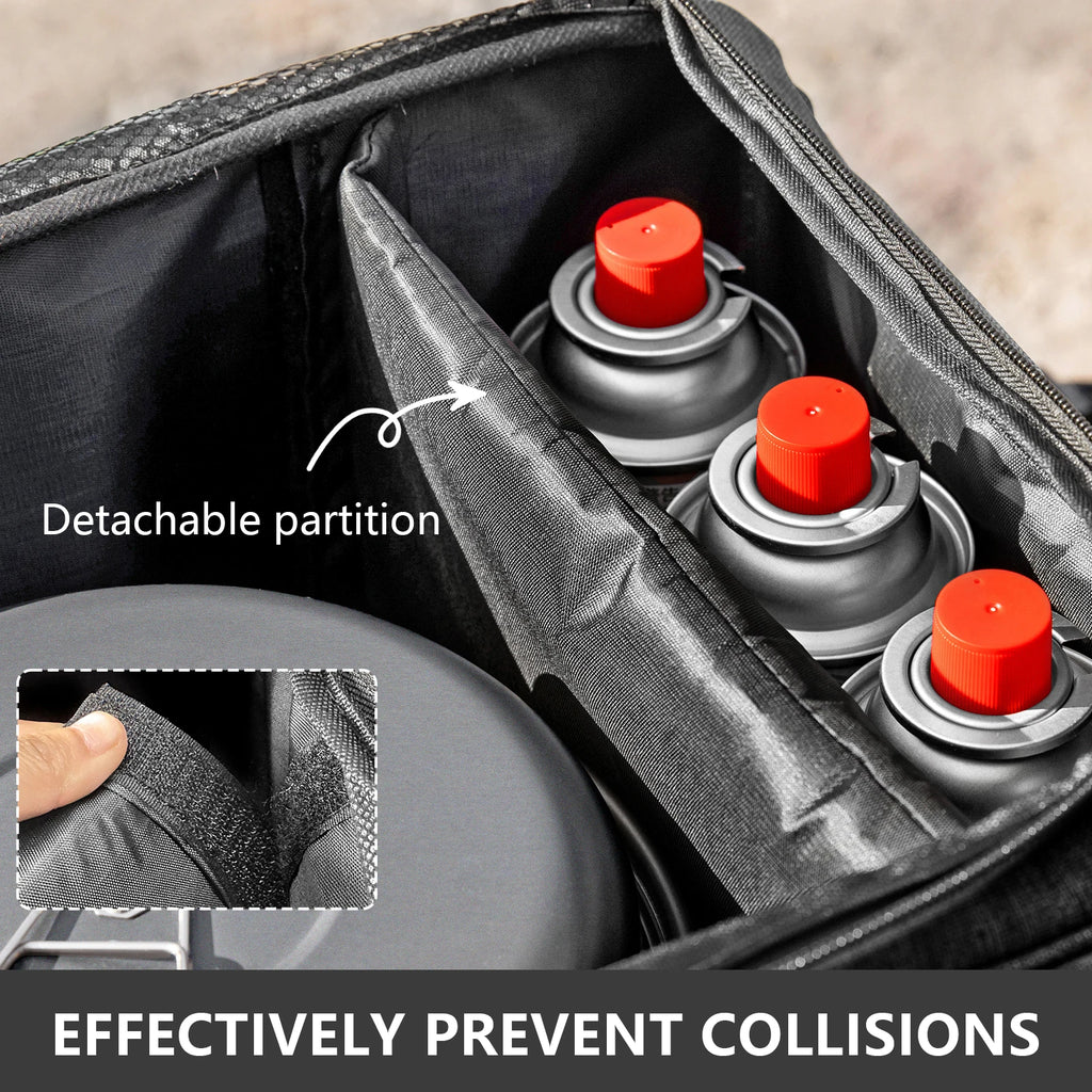 Ultimate Camp Kitchen Organizer – Heavy-Duty Tool & Utensil Bag⁠