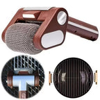 350RPM Electric Roller Grill Brush with Replaceable Brush Head Stainless Steel Grill Cleaner Rechargeable Barbecue Cleaner Tools